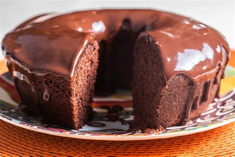 calda de chocolate para bolo